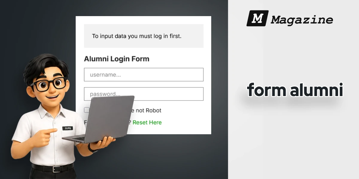 Form Khusus Alumni - Magazine – Tema Web Sekolah