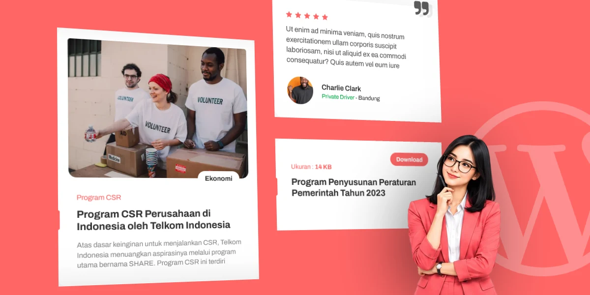 Pos Khusus Untuk Kelola Konten - Neo – Tema Company Profile