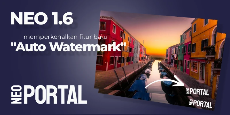 Fitur Auto Watermark - Neo Portal – Tema Compro + Berita