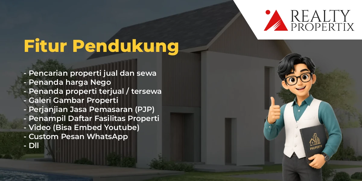 Fitur Pendukung - Realty – Tema Properti Multi Agen