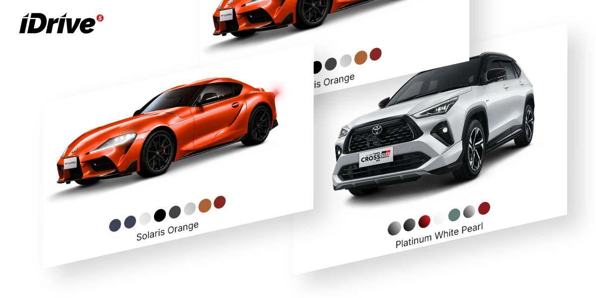 Warna Tersedia - iDrive – Tema Website Dealer