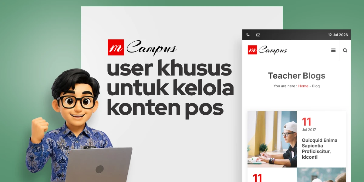 Role User Khusus - Campus – Tema Web Sekolah