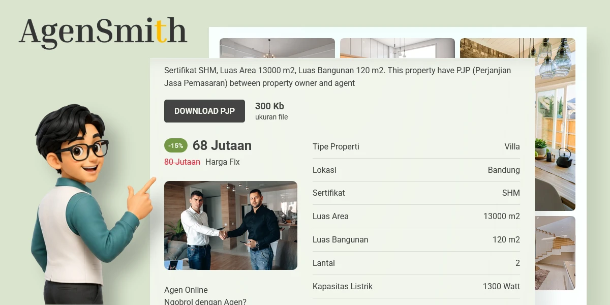 Fitur Pendukung - Smith – Tema Properti Single Agen