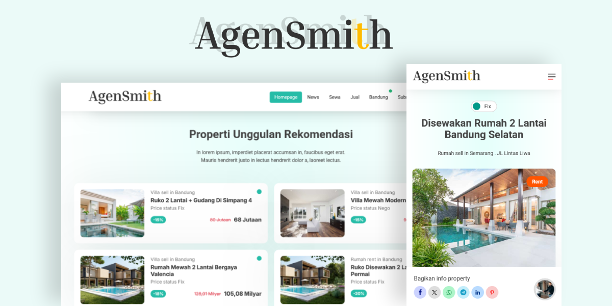 Smith - Tema Properti Single Agen